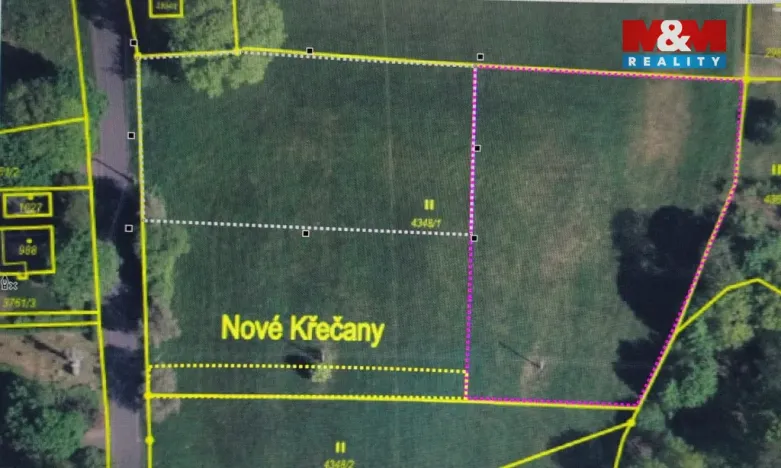 Prodej pozemku pro bydlení, Staré Křečany - Nové Křečany, 6629 m2