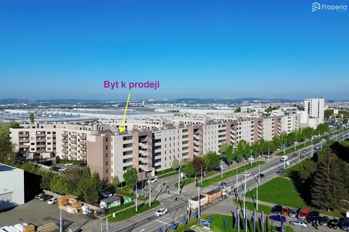 Prodej bytu 1+kk, Brno, Řípská, 47 m2