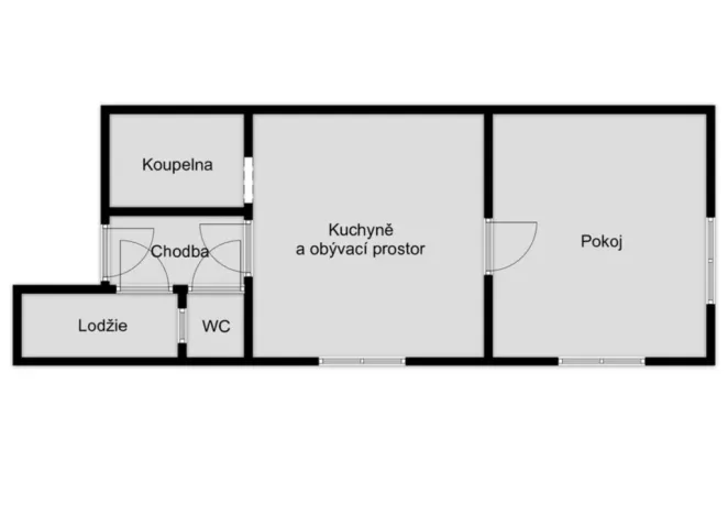 Prodej bytu 2+kk, Ústí nad Labem - Klíše, Klíšská, 54 m2