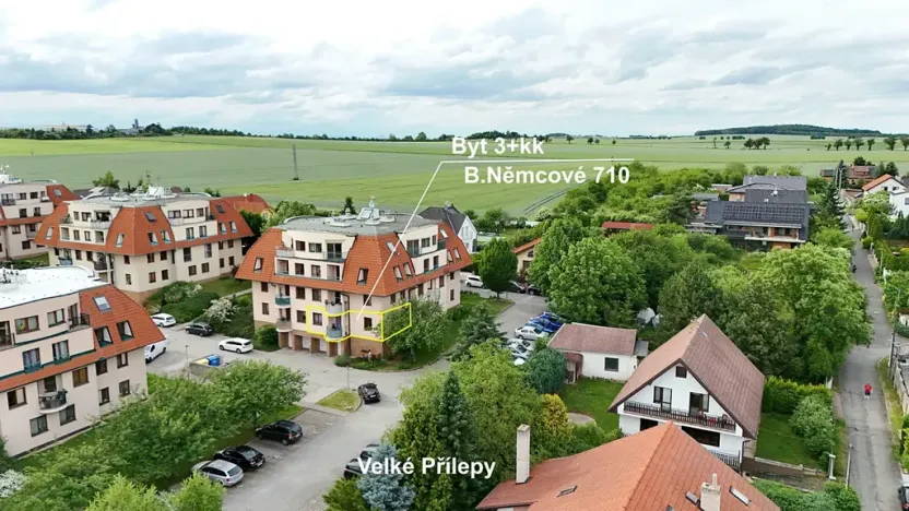 Prodej bytu 3+kk, Velké Přílepy, Boženy Němcové, 61 m2