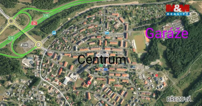 Prodej garáže, Březová, 18 m2