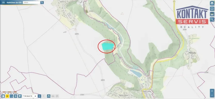 Prodej lesa, Kovanec, 21606 m2