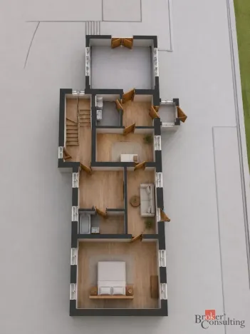 Prodej rodinného domu, Velké Hoštice, Nádražní, 258 m2