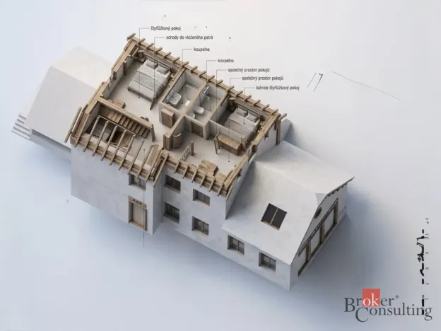 Prodej rodinného domu, Velké Hoštice, Nádražní, 258 m2