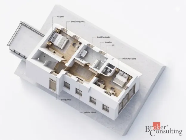 Prodej rodinného domu, Velké Hoštice, Nádražní, 258 m2