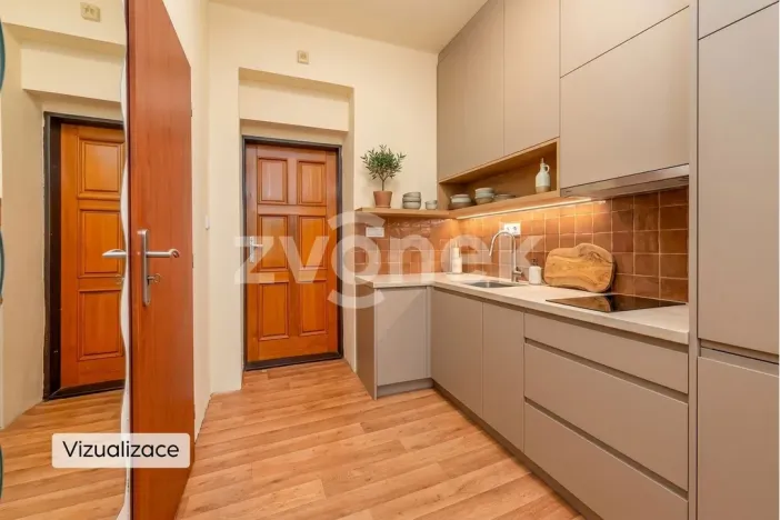 Prodej bytu 1+1, Zlín, Kvítková, 25 m2