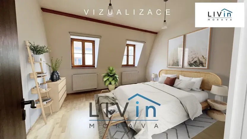 Pronájem bytu 2+kk, Olomouc, Kapucínská, 64 m2