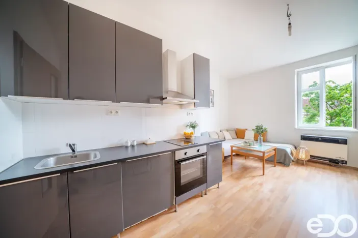 Pronájem bytu 2+kk, Praha, Husinecká, 45 m2