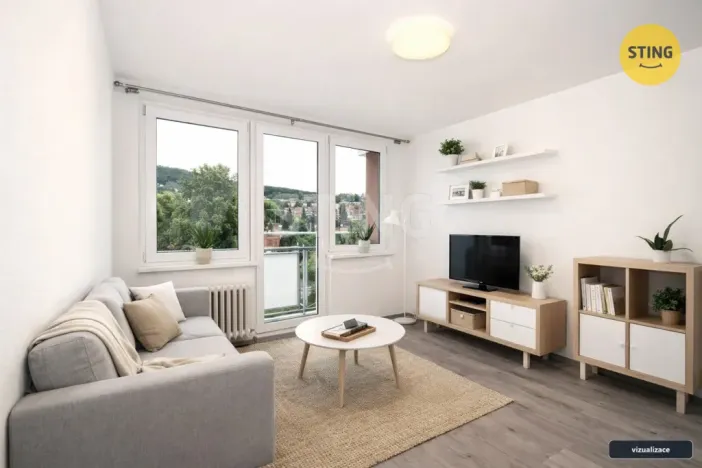 Pronájem bytu 1+1, Zlín, Díly IV, 29 m2