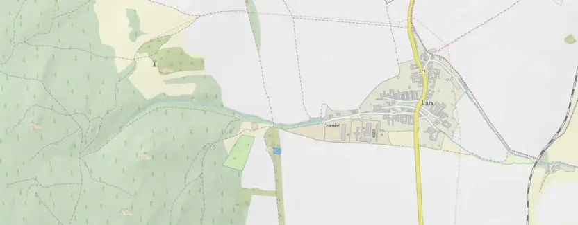 Prodej louky, Městečko Trnávka - Lázy, 1158 m2