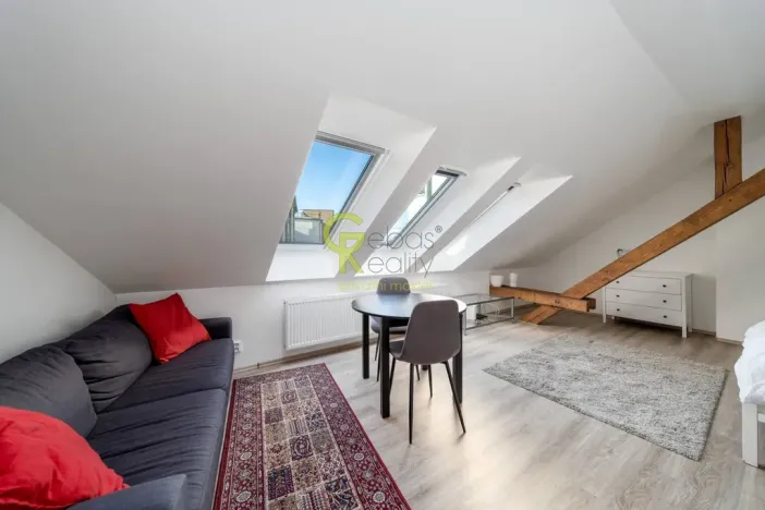 Pronájem bytu 1+kk, Praha - Žižkov, Čajkovského, 39 m2