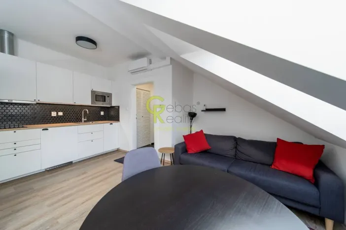 Pronájem bytu 1+kk, Praha - Žižkov, Čajkovského, 39 m2