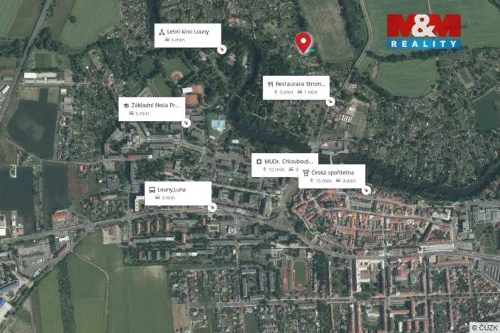 Prodej zahrady, Louny, Dobroměřická, 615 m2