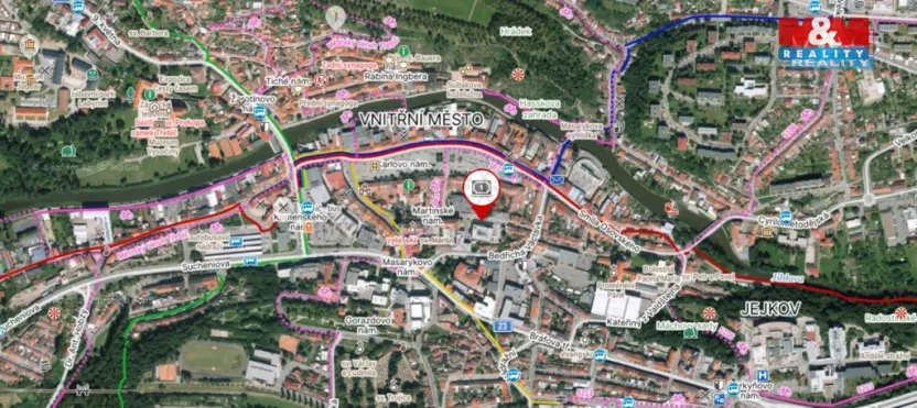 Pronájem bytu 2+kk, Třebíč - Vnitřní Město, Soukopova, 53 m2
