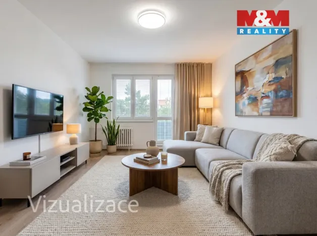 Prodej bytu 2+1, Beroun - Beroun-Město, Košťálkova, 49 m2