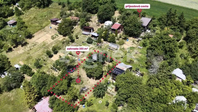 Prodej zahrady, Napajedla, 351 m2