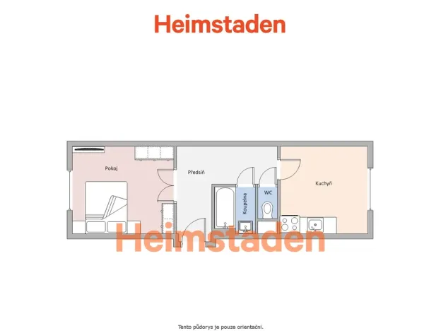 Pronájem bytu 1+1, Havířov - Město, Československé armády, 40 m2