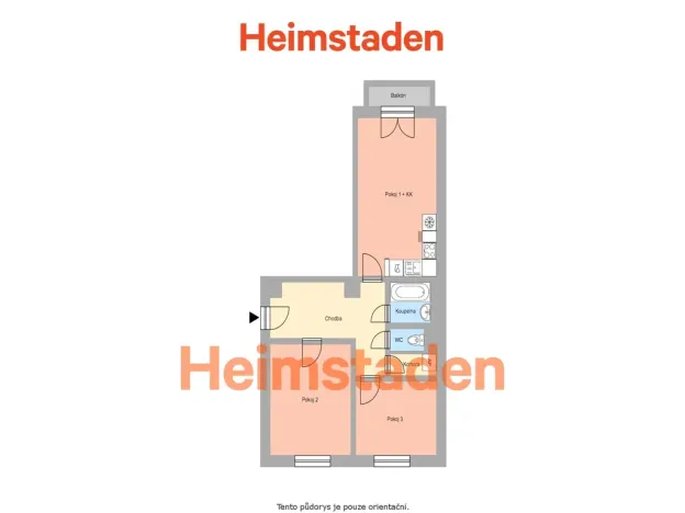Pronájem bytu 3+kk, Ostrava - Moravská Ostrava, Sokolská třída, 66 m2