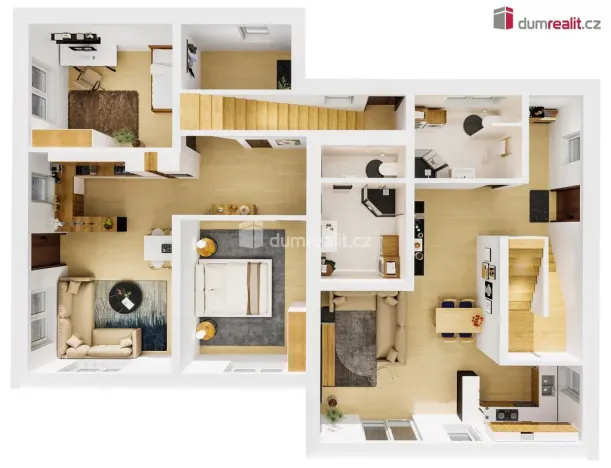 Prodej bytu 3+kk, Tehov, 83 m2