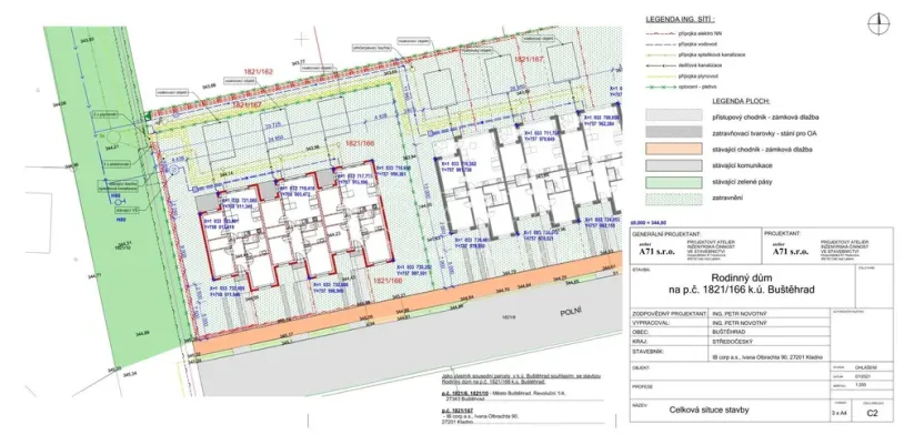 Prodej bytu 4+kk, Buštěhrad, Vrbová, 95 m2