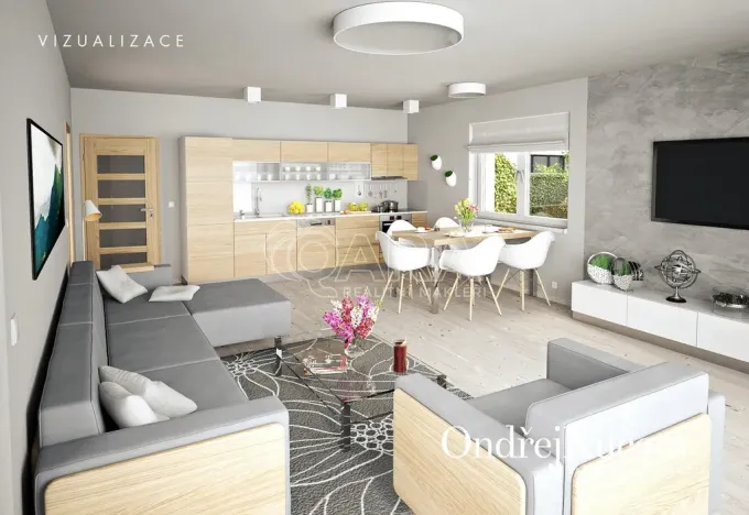 Prodej bytu 4+kk, Buštěhrad, Vrbová, 95 m2