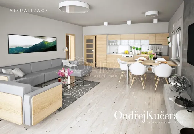 Prodej bytu 4+kk, Buštěhrad, Vrbová, 95 m2