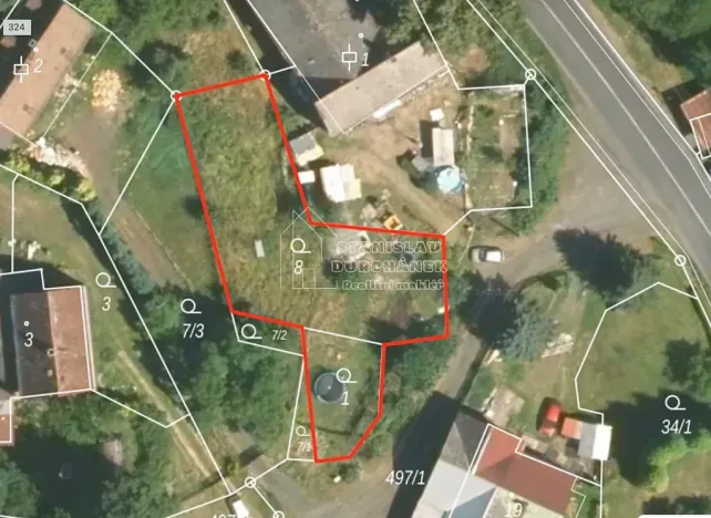 Prodej pozemku pro bydlení, Klášterec nad Ohří, 594 m2
