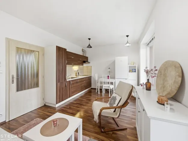 Prodej bytu 1+kk, Brno - Žebětín, Říčanská, 29 m2
