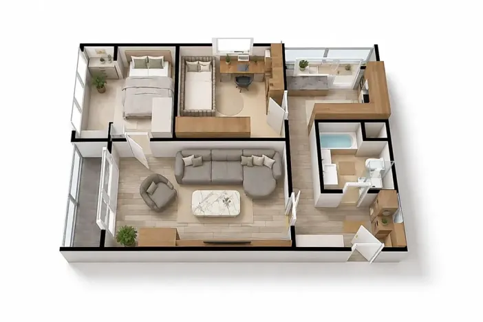 Prodej bytu 3+1, Olomouc, Heyrovského, 72 m2
