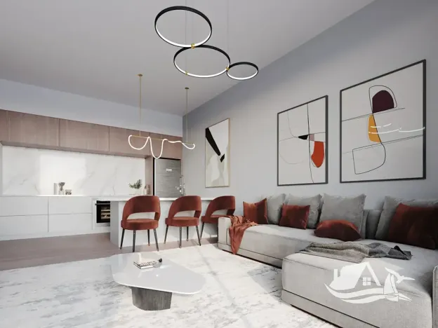 Prodej bytu 1+1, Pafos, Kypr, 50 m2