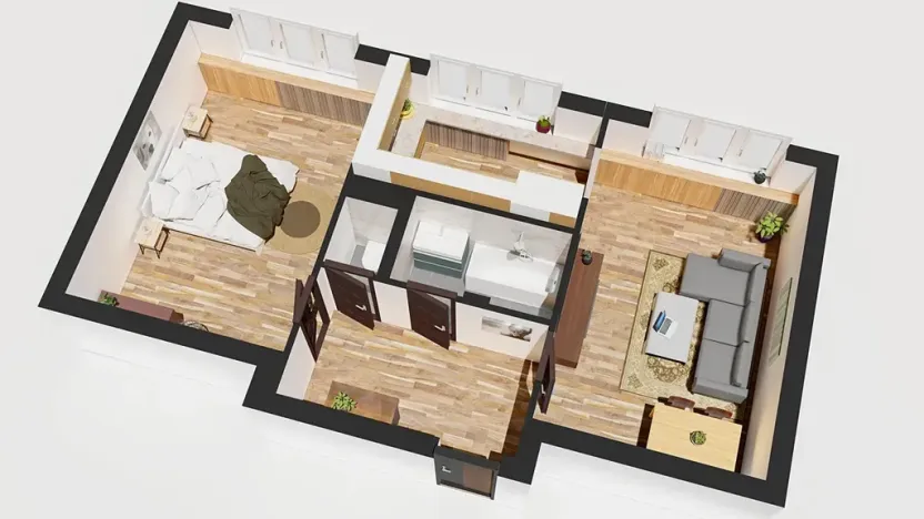 Prodej bytu 2+kk, Ostrava, Průkopnická, 55 m2