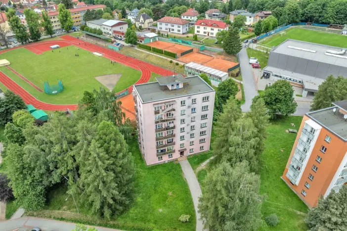 Prodej bytu 3+1, Nové Město na Moravě, Tyršova, 56 m2