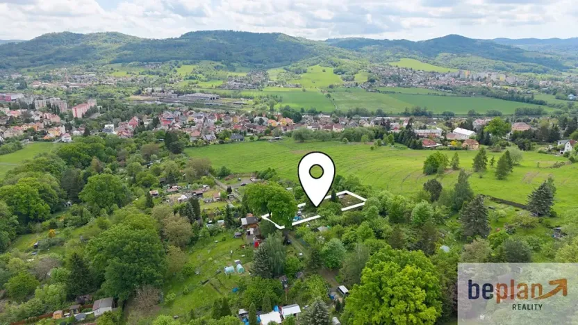 Prodej zahrady, Děčín, Mendelova, 639 m2