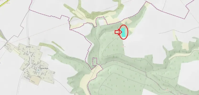 Prodej lesa, Řepín, 5226 m2