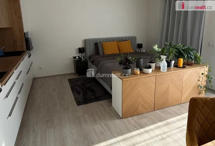 Pronájem bytu 1+kk, Praha - Dolní Chabry, Ústecká, 37 m2