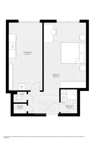 Pronájem bytu 2+kk, Praha - Vršovice, Ruská, 48 m2
