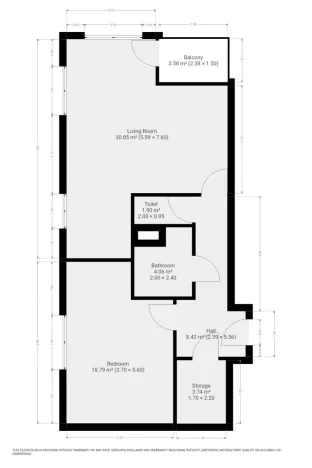 Pronájem bytu 2+kk, Praha - Háje, Jurkovičova, 84 m2