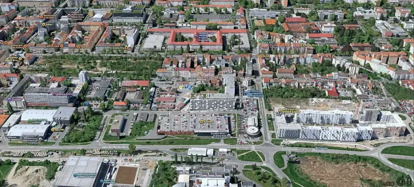 Pronájem bytu 3+kk, Brno, U Červeného mlýna, 97 m2