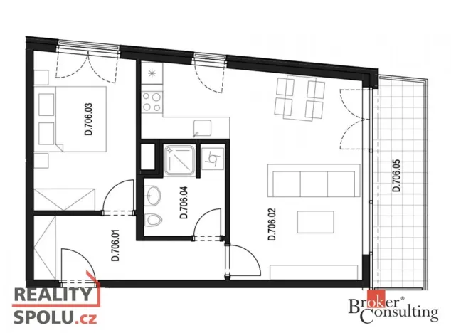 Pronájem bytu 2+kk, Plzeň - Jižní Předměstí, Stehlíkova, 62 m2