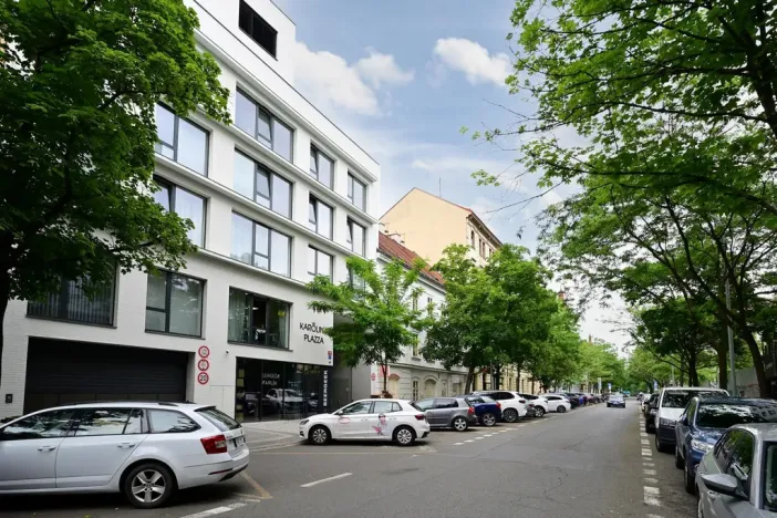 Pronájem garážového stání, Praha - Karlín, Křižíkova, 15 m2