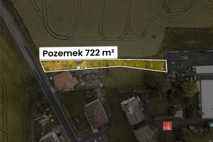 Prodej zahrady, Koloveč, 722 m2