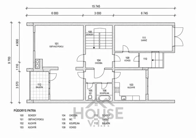 Prodej rodinného domu, Praha - Čimice, Vehlovická, 280 m2