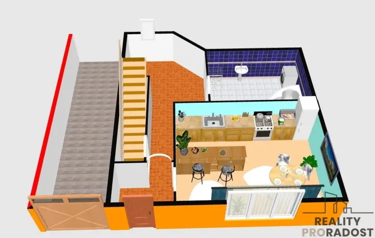 Pronájem bytu 2+1, Rájec-Jestřebí, Šafranice, 108 m2