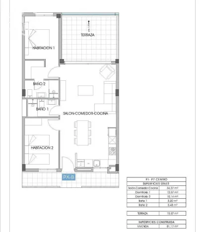 Prodej bytu 3+kk, Villajoyosa, Alicante, Španělsko, 81 m2