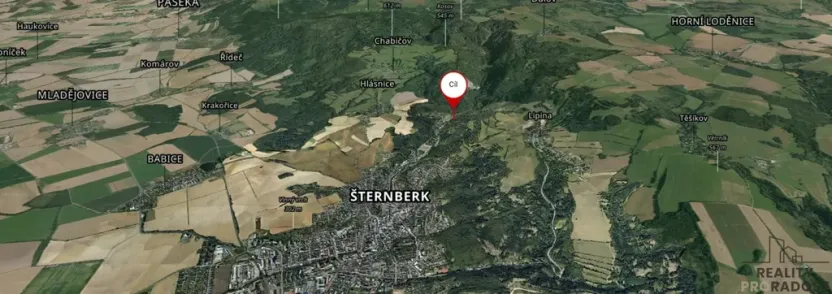 Pronájem zahrady, Šternberk, 300 m2