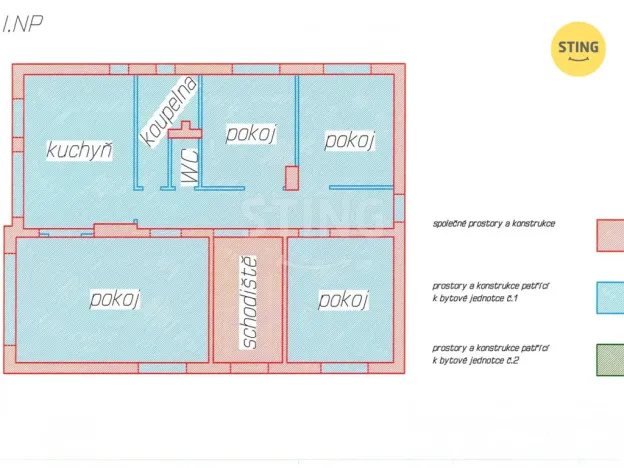 Prodej bytu 4+1, Chvalíkovice, Kopaninská, 92 m2