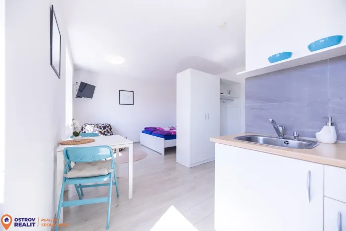 Prodej bytu 1+kk, Staré Město - Stříbrnice, 30 m2