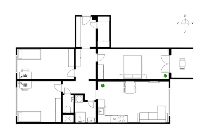 Prodej bytu 4+kk, Praha - Černý Most, Bryksova, 90 m2