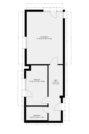Pronájem bytu 2+kk, Praha - Stodůlky, Hasilova, 59 m2