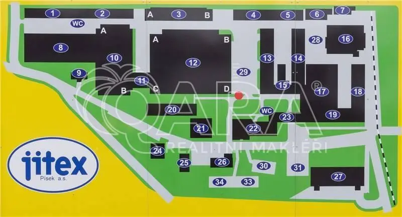 Pronájem výrobních prostor, Písek - Budějovické Předměstí, U Vodárny, 3025 m2